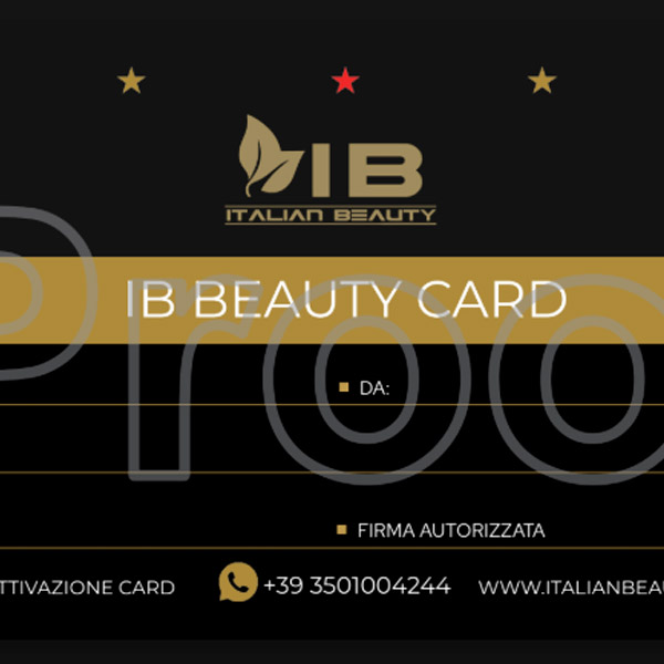 Beauty Card-Buono per Centro estetico-Epilazione Laser-Ventimiglia