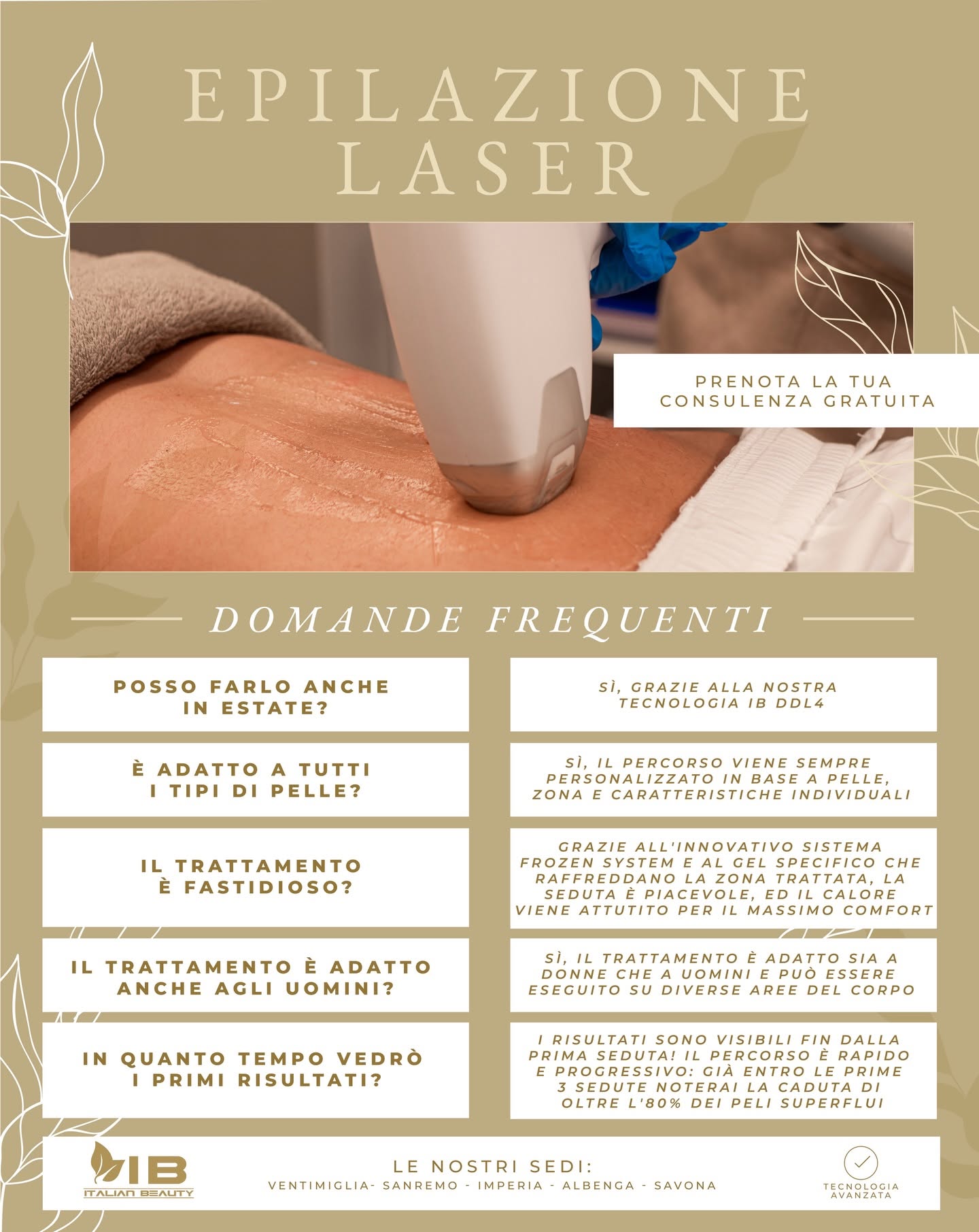 Domande laser Ventimiglia