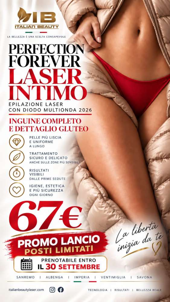 Promo laser inguine Ventimiglia